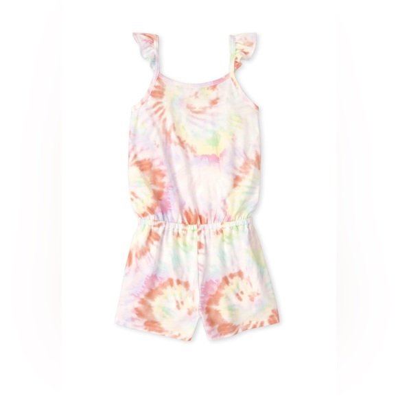 The Children’s Place Short Sleeve Fashion Romper - Picture 1 of 1